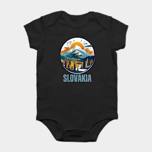 Slovakia Baby Bodysuit